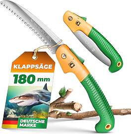 GRÜNTEK HAI 180mm Klappsäge Astsäge –