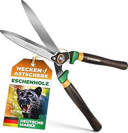 GRÜNTEK Panther Heckenschere, Hand Baumschere,