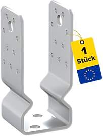 GRUNDLINE U Pfostenträger aufschrauben -