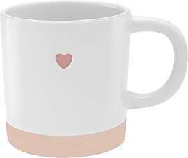GRUSS & CO Tasse mit graviertem Herz |