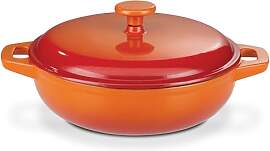 GSW 716307 Orange Shadow Schmortopf mit Deckel,