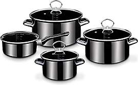 GSW Kochtopf-Set Profi-Black-Star – hochwertiges 