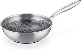 GSW Sauteuse Inoxxa Black, Kleine Edelstahlpfanne, 