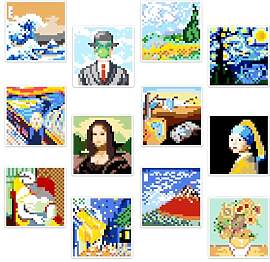 GTOTd Famous Painting Fridge Magnet