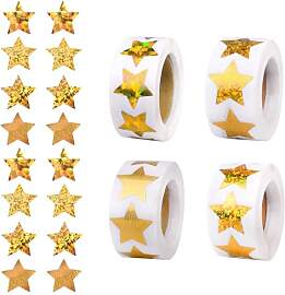 GTOTd Gold Star Sticker Sterne Aufkleber (2000