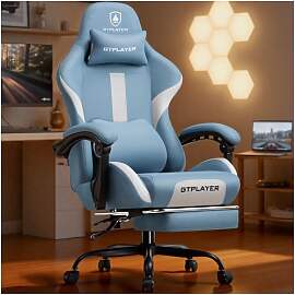 GTPLAYER Gaming Stuhl, Gamer Stuhl, Atmungsaktiver 
