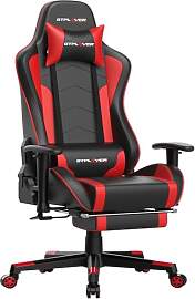 GTPLAYER Gaming Stuhl mit Fußstützen