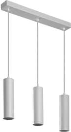 GTV lighting - Pendelleuchte Weiß 3 Flammig LED