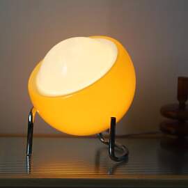 GUANSHAN Kreative Vintage-Glas-Tischlampe,