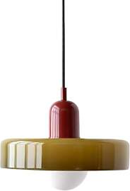 GUANSHAN Retro-Deckenlampe aus Glas Mit