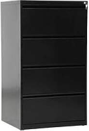 Gürkan Hängeregistraturschrank schwarz 4