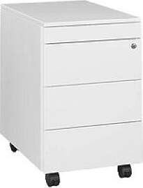 Gürkan Rollcontainer weiß 4 Auszüge 42,0 x 60,0 