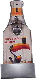 Guinness Bottle Opener And Catcher With Extra
