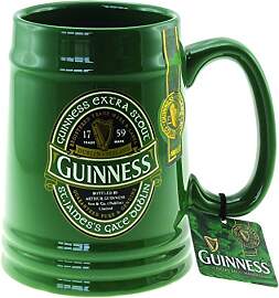 Guinness Green Collection Solid Green Tankard by