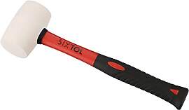 Gummihammer TPR HAMMER 450, weiß, 450 g, 330 mm