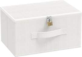 GUOHNHE Abschließbare Box, Aufbewahrungsbox mit