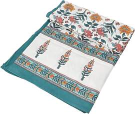 GURU SHOP Blockdruck Tagesdecke, Bett &