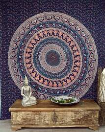 GURU SHOP Boho Style Wandbehang, Indische