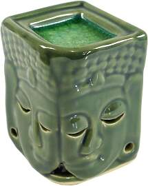 GURU SHOP Exotische Duftlampe, Aromalampe Keramik