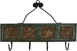 GURU SHOP Indischer Vintage Holz Wandhaken