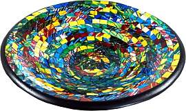 GURU SHOP Runde Mosaikschale, Untersetzer,