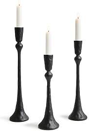 Gusseisen Taper Kerzenhalter Set mit 3 Personen,