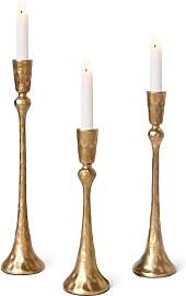 Gusseisen Taper Kerzenhalter Set mit 3 Personen,