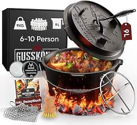 GUSSKÖNIG Essential Line Dutch Oven Set[für