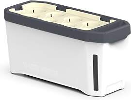 GUSTA GARDEN Harry Herbs 4in1 Kräutertopf Weiß - 