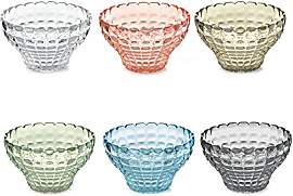 Guzzini - Tiffany, Set 6 Schalen - Ø24,5 x h13 cm 