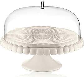 Guzzini - Tiffany, Tortenplatte mit Fuß und Haube 