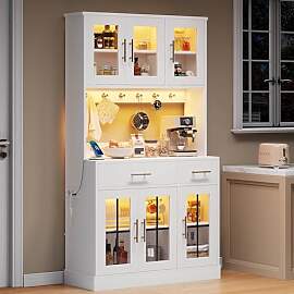 Gxffipw Küchenschrank Hochschrank Höhe 180 cm