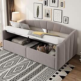 Gxffipw Schlafsofa Tagesbett 90x200 cm mit