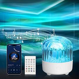 GY Mesh LED Sternenhimmel Projektor, RGB 3D