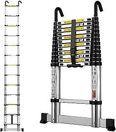 gymount Aluminium Teleskopleiter 3,8 m, Leiter