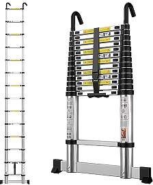 gymount Aluminium Teleskopleiter 4,1 m, Leiter