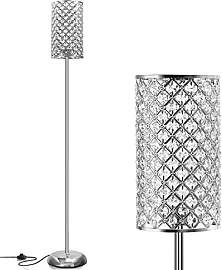 GyroVu Stehlampe für Wohnzimmer Silber, Elegante
