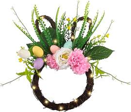 GZGXKJ Türkranz Ostern Außen Hasenform