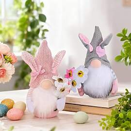 GZWY 2 Stück Ostern Deko Wichtel, Osterdeko