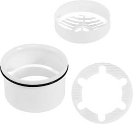 Haarsieb Tauchrohr für Dusche Ablaufgarnitur Set, 