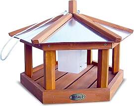 HABAU Vogelhaus Kohlmeiste aus Holz - Futterhaus