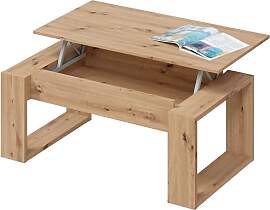 Habitdesign, höhenverstellbarer Couchtisch,