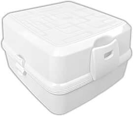 HAC24 Brot- und Lunchbox mit 4 Fächern Vesperdose 