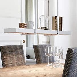 Hängelampe  Tray 3er Spot Weiss