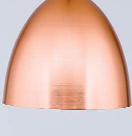 Hängeleuchte LOFT, Kupfer-matt, 40cm