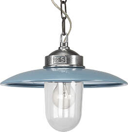 Hängeleuchte Solingen Retro Blau