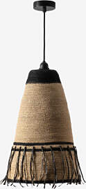 Hängende Deckenlampe Madelyn Schwarz &