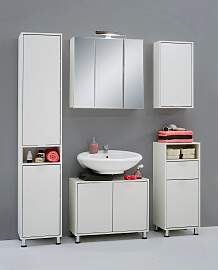 Hängeschrank FMD "Zamora", weiß,