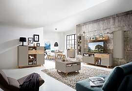 Hängeschrank GERMANIA "Calvi", grau