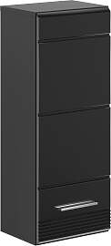 Hängeschrank Linus ca. 30x77 cm Schwarz